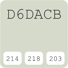 Designers Guild Hemp D6dacb Hex Color Code Schemes Paints