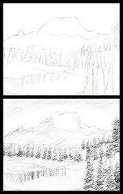 how to draw a realistic landscape draw