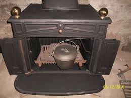 Wood Stove Fireplace Antique Stove