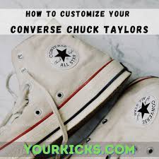 customize your converse chuck taylors