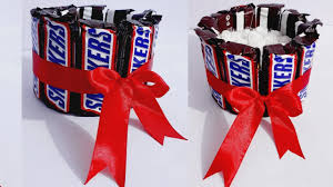 diy snickers gift her making