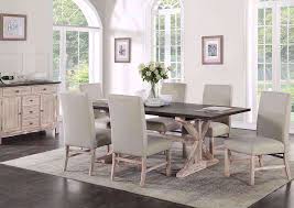 Our dining table and chair sets also give you comfort and durability in a big choice of styles. Jefferson 7 Piece Dining Table Set Brown Home Furniture Plus Bedding
