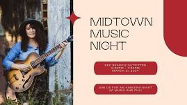 Midtown Music Night with Laurie Anne Nix at Red...