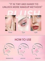 face blush matte finish makeup