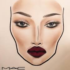 Created By Fmr_makeup Makeup Face Charts Makeup Artist