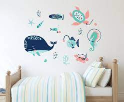 Under The Sea Wall Decal Nautical Theme