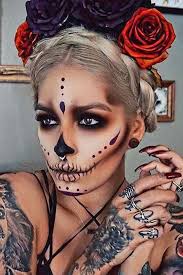 sugar skull makeup ideas for halloween