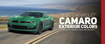 2020 Chevrolet Camaro Color Options