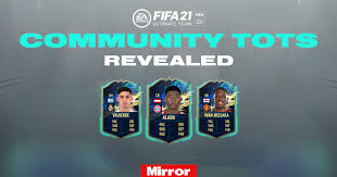 Get your euros.for the first time in 16 years, gary neville, patrick vieira and roy keane were all reunited to discuss the incident in the tunnel before arsenal v man utd in 2005. Fifa 21 Community Tots Confirmed As Team Of The Season Fut 21 Promo Begins Irish Mirror Online