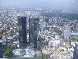 In 2011 the banking complex was extensively modernized under the management of bellini (design) and gerkan, marg and partner. File Deutsche Bank Twin Towers Panoramio Jpg Wikimedia Commons