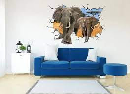 Multicolor Modern 3d Wall Stickers For