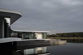 But these shapes suit few. House Mainly Built With Raw Materials With Its Swimming Pool Immersed In The Lake Caandesign Architecture And Home Design Blog