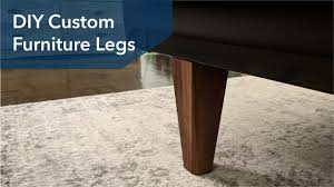 custom furniture legs woodworking