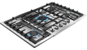 clean a stainless steel gas cooktop