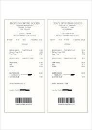Store Receipts Template Magdalene Project Org