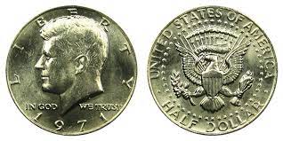1971 kennedy half dollar coin value