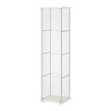 Ikea Detolf Glass Curio Display Cabinet