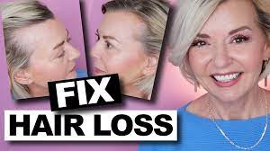 fix hair loss over 50 women pretty
