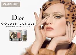 dior golden jungle autumn 2016 makeup