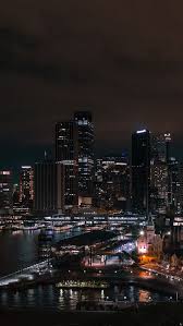 sydney city lights skysers iphone