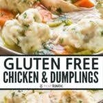 It will seem dry but the dough will all mix together. Gluten Free Chicken And Dumplings Recipe