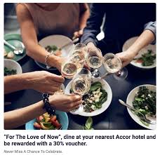 accor is offering 30 voucher for use