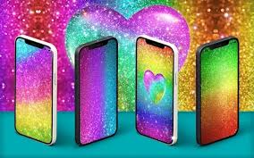 colorful glitter wallpapers for android