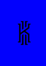 The 2014 kyrie irving logo includes two letters, k and i, which look even more like old english initials than his first emblem. Pin By D1t Nicholas On Logo Kyrie Irving Logo Wallpaper Irving Wallpapers Kyrie Irving Logo