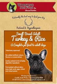 small bite turkey rice dry dog food