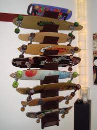 15 Homemade Diy Skateboard Rack S