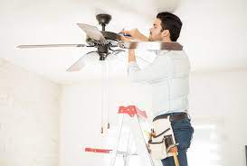 check ceiling fan blade angles