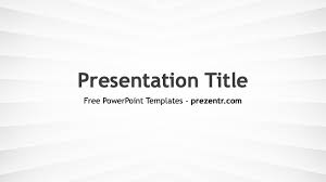 free simple powerpoint template