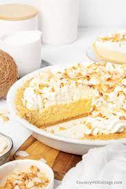 condensed milk coconut pie