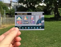 If you are extra lucky, you may even get a holo version! I Made A Trainer Card Pokemon