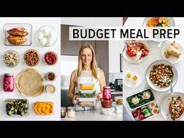 budget meal prep downshiftology