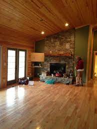 interior paint color for log cabin