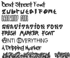 graffiti fonts free fonts4free