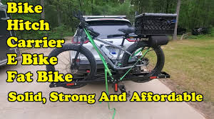 fat tire and e bike hitch carrier