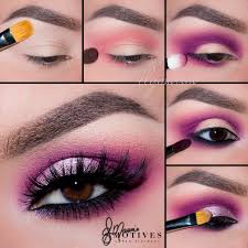 bold pink eyeshadow tutorial