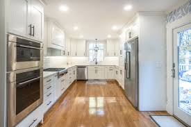 white shaker style kitchen remodel