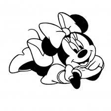 minnie mouse free printable coloring
