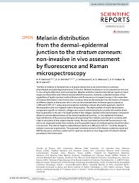 pdf melanin distribution from the