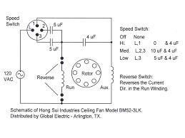 remote control switch for a ceiling fan