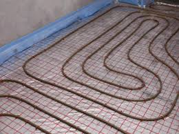 underfloor heating with resin floors