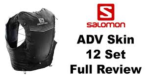 Gear Review Salomon Advanced Skin 12 Set Hydration Vest