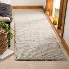 safavieh natura collection nat620c handwoven silver rug 2 3 x 10