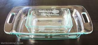 The Art Of The Etched Casserole Dish