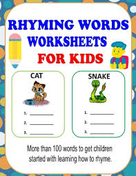 rhyming words worksheets rhyming words