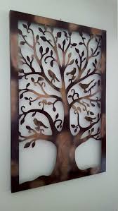 Stainless Steel Tree Wall Art For Home