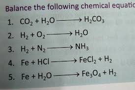 Chemical Equationsno Spamming